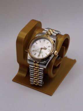 ✨ Handcrafted Women’s Seiko Mod | Two-Tone Elegance | Automatic ✨